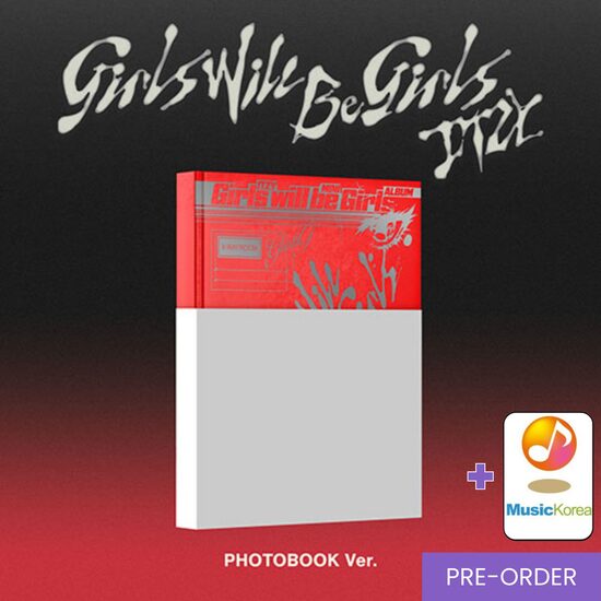 {PRE-ORDER} ITZY - 10th Mini Album [Girls Will Be Girls] (Photobook Ver.) + MusicKorea Photocard